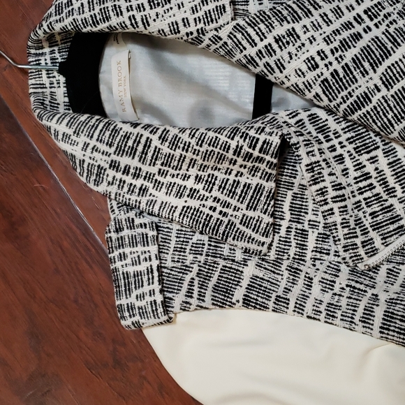 Ramy Brook Leather Sleeve Moto Style Jacket with removable Sleeves - Picture 7 of 11